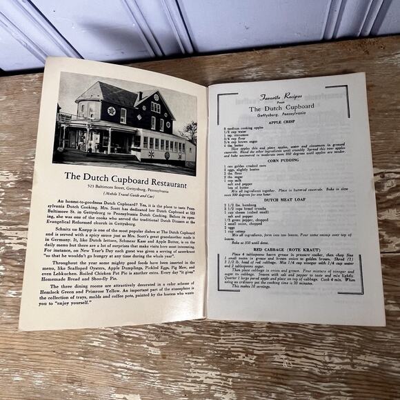 Amish Dutch Cookbook Ruth Redcay Dutch Cupboard Restaurant Gettysburg PA 1980 - Picture 6 of 14